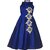 Clobay ethnic tafeta gown for girls