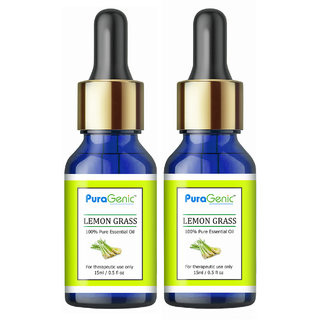 Puragenic Lemongrass Essential Oil -15ml