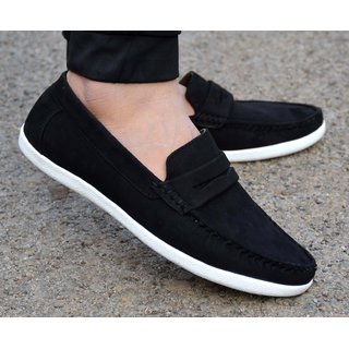 Buy MONSTAR BLK LOAFER SHOES FOR MEN STYLISH LOAFERS BEST MOCCASINS FOR BOYS Online 529 from ShopClues
