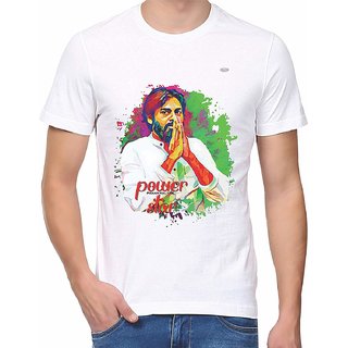 Buy Style Eva Power Star Pawan Kalyan Printed T Shirts for Men