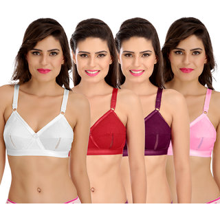 Buy Sona Women's Perfecto Full Coverage Non-Padded Plus Size Cross