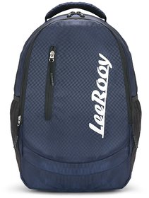 LeeRooy blue soft favric Laptop bag/school bag/office bag