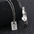 Silver Shine Classic Design Heart Lock And Key Couple Bracelet Set For Couples Men And Women 