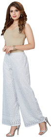 Kairava Womens Georgette Palazzos A Combination Of Both Comfy And Fashionable Which Can Go From The Office To After-Hour