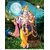 Radha Krishna - Eternal Love - Wallpaper 6Ft x 5 Ft