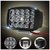 Bike Led Light  Headlights Fog Lamp Lighting   Headlight with Switch For All Motorcycles 15 Led(Free ON/OFF Switch)Motor
