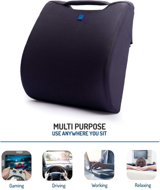 sit plus back support cushion