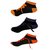 Voici France Shoe Style Low Cut Ankle  Socks Bright Color Pack of 3