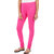 ColourQ Women's Soft Cotton Churidar Leggings with Elasticated Waistband Princess Pink Small