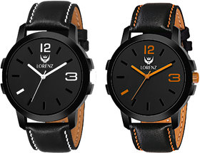 Lorenz 2 Analog Watches Combo for Men | Watch for Boys | 60W14K