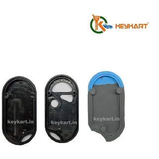 Buy TATA SAFARI,TATA SUMO 3 Button Remote Shell With Keypad - BLACK by ...