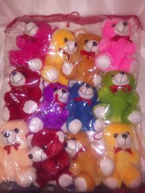 Only4youset Of 12 Teddy Bear Best Valentine Gift Assorted Colors Size Heigh