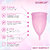 GynoCup - Ultra Soft  Utmost Hygienic Reusable Menstrual Cup for Women + Washing Liquid + Cleaning Tissues (Medium)