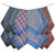 Crown 100 pure premium cotton handkerchief for men(pack of 12)17 Inch size.