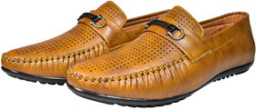 Shoechamber Mens Loafer Tan