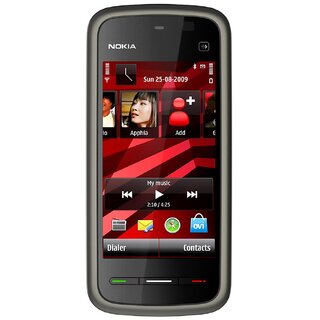 Refurbished Nokia 5233 Single Sim Feature Phone 3.2 inches Display (Assorted colours)