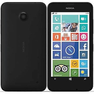 buy refurbished nokia lumia 630 mobile phone black online 3799 from shopclues