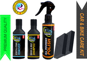 Needx Car And Bike Cleaning And Shinning Kit