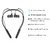 Raptech Bluetooth Wireless Neckband Bluetooth Headset with Mic  (Black, In the Ear)