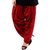 Fashionable Cliq Women's Cotton Traditional Patiala Salwar Maroon Free size
