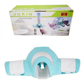 FAB Innovations Juxin ABS toothpaste dispenser with toothbrush holder