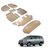 Auto Addict Car 3D Mats Foot mat Beige Color for Toyota Innova
