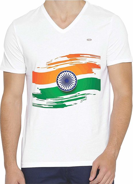 indian flag color t shirts