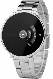 PAIDU Watch Black Stainless Steel Turntable Men's Watch Men Watch Fashion Luxury Watches Men