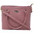 RISH - Medium sized Handbag with Adjustable Sling for Women - Pink