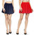 Women Solid Flared Multicolor Skirt