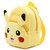 Proera Yellow Pikachu Polyester 4 Ltrs Kids Backpack ,School Bag, Nursery Bag  Shoulder Backpack For Kids