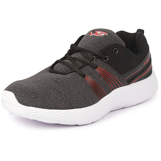 Lancer Men's Black Red Sports Running Shoes