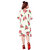 Saadhvi Cream Crepe Floral Print Western Wear Dress