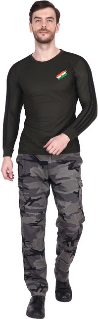 indian army t shirt for men