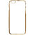 Electroplated Golden Chrome Soft TPU Back Cover for Oppo F1