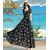 Shivalaya RWD-01026 Black Flower Print Dress