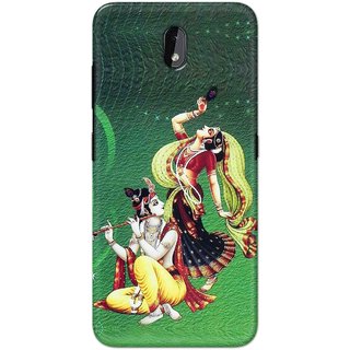 Print Ocean Hard Printed Back Cover For Nokia 3.2