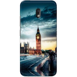 Print Ocean Hard Printed Back Cover For Nokia 2.2