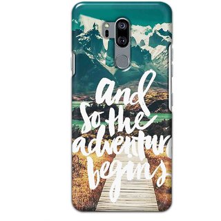 Print Ocean Hard Printed Back Cover For LG G7 ThinQ