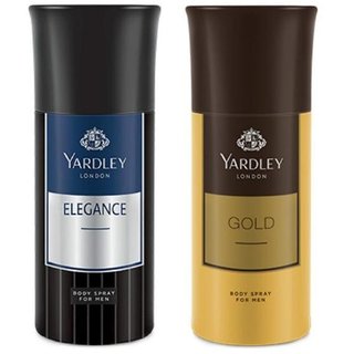 Yardley Deodorant Body Spray 150 ml (Set of 2)