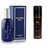 Royal Mirage Silver (Blue) Perfume with Royal Mirage Regular (Brown) Deo Spray (Set of 2) (100ml + 200 ml
