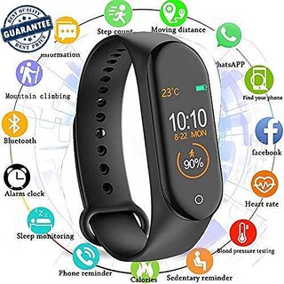 Buy M 4 Plus WaterProof Smart Band Compatiable With All Android Phones ...