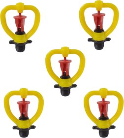 ABH Siri Maxi Red  Yellow Water Sprinklers(Pack of 5)