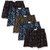 PACK OF 2 - Printed Mini Trunk Cotton Underwear For Men  Boys - Assorted Color