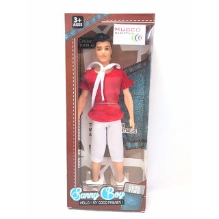 Buy Mubco Barbie Ken Fashionista Doll Sunny Boy Red Online 549 from ShopClues