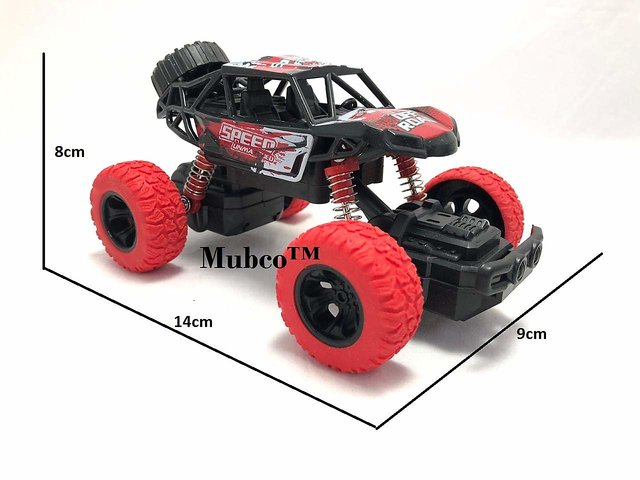 red toy monster truck