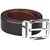 Samm and Moody Genuine Leather Reversible Formal Black Brown Belt for Men (Size 28-36 Cut to fit)