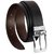 Samm and Moody Genuine Leather Reversible Formal Brown-Black Belt for Men (Size 28-36 Cut to fit)