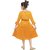 Girls casual frocks with yellow belt