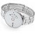 Kush Enterprise Stainless Steel Analogue White Round Dial Watch For Men